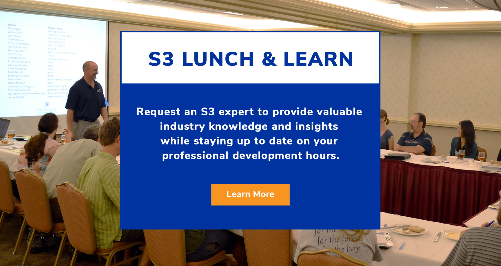 Lunch and Learn
